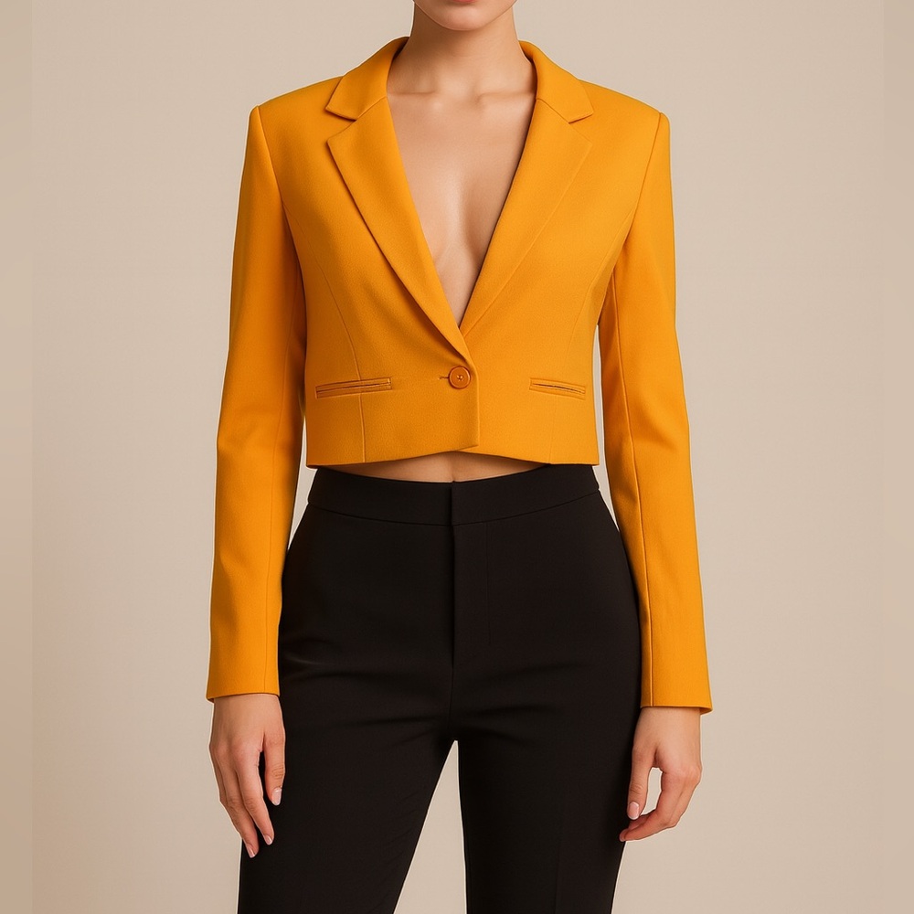 Express Bold yellow Women's Blazer